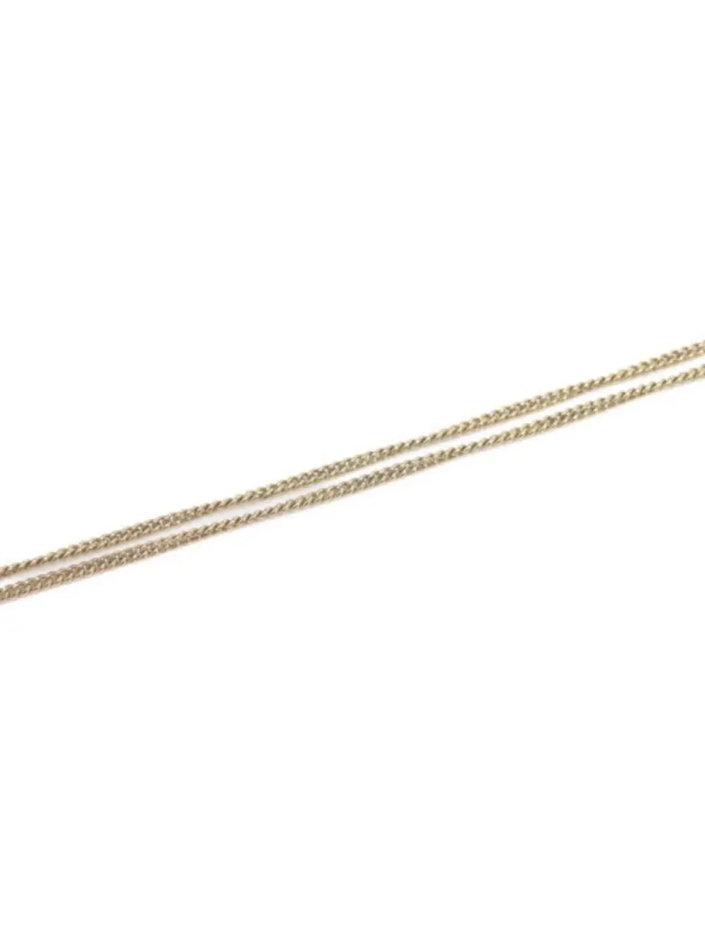 Chanel Cc Logo Pendant Necklace Gold- #288066C84B